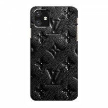 Текстурный Чехол Louis Vuitton для Айфон 12 мини Черный - купить на Floy.com.ua