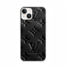 Текстурный Чехол Louis Vuitton для Айфон 16 Черный - купить на Floy.com.ua