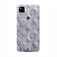 Текстурный Чехол Louis Vuitton для Гугл Пиксель 4а Белый - купить на Floy.com.ua