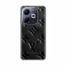 Текстурный Чехол Louis Vuitton для Инфиникс Смарт 8 Плюс Черный - купить на Floy.com.ua