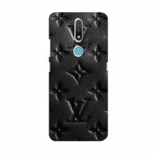 Текстурный Чехол Louis Vuitton для Нокиа 2.4 Черный - купить на Floy.com.ua