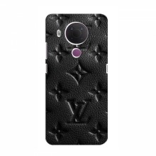 Текстурный Чехол Louis Vuitton для Нокиа 5.4 Черный - купить на Floy.com.ua