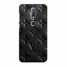 Текстурный Чехол Louis Vuitton для Нокиа 6.1 Плюс Черный - купить на Floy.com.ua