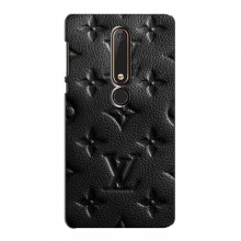 Текстурный Чехол Louis Vuitton для Нокиа 6 (2018) Черный - купить на Floy.com.ua