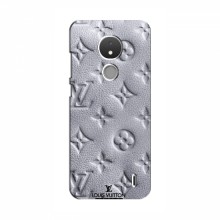 Текстурный Чехол Louis Vuitton для Нокиа С21 Белый - купить на Floy.com.ua