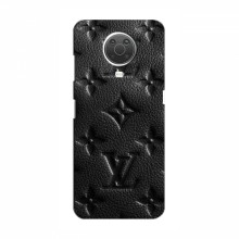 Текстурный Чехол Louis Vuitton для Нокиа G10 Черный - купить на Floy.com.ua