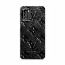 Текстурный Чехол Louis Vuitton для Нокиа G60 Черный - купить на Floy.com.ua