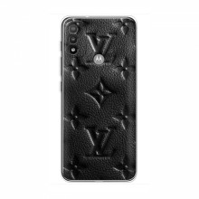 Текстурный Чехол Louis Vuitton для Мото Е20 Черный - купить на Floy.com.ua