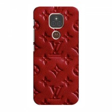 Текстурный Чехол Louis Vuitton для Мото Е7 Плюс