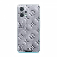 Текстурный Чехол Louis Vuitton для ВанПлас Норд СЕ 2 Лайт 5G Белый - купить на Floy.com.ua