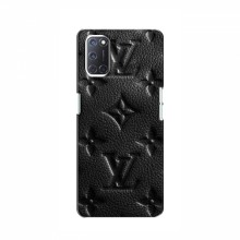 Текстурный Чехол Louis Vuitton для Оппо А52 Черный - купить на Floy.com.ua