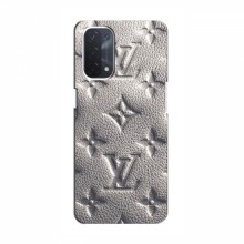Текстурный Чехол Louis Vuitton для Оппо А74 (5G) Бежевый - купить на Floy.com.ua