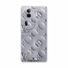 Текстурный Чехол Louis Vuitton для Оппо Рено 11 Про 5G Белый - купить на Floy.com.ua