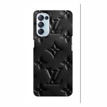 Текстурный Чехол Louis Vuitton для Оппо Рено 5 (4G) Черный - купить на Floy.com.ua