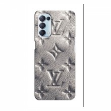 Текстурный Чехол Louis Vuitton для Оппо Рено 5 (4G) Бежевый - купить на Floy.com.ua