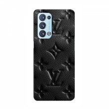 Текстурный Чехол Louis Vuitton для Оппо Рено 6 Про Черный - купить на Floy.com.ua