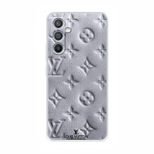 Текстурный Чехол Louis Vuitton для Самсунг А55 (5G) Белый - купить на Floy.com.ua