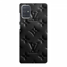 Текстурный Чехол Louis Vuitton для Самсунг А71 Черный - купить на Floy.com.ua