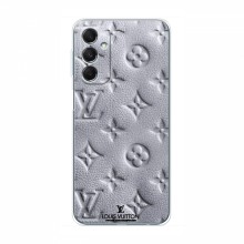 Текстурный Чехол Louis Vuitton для Самсунг М34 (5G) Белый - купить на Floy.com.ua