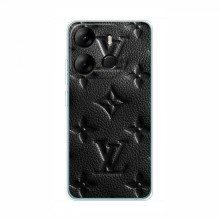 Текстурный Чехол Louis Vuitton для Техно Спарк Го 2023 Черный - купить на Floy.com.ua