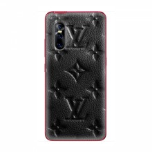 Текстурный Чехол Louis Vuitton для Виво В15 Про Черный - купить на Floy.com.ua
