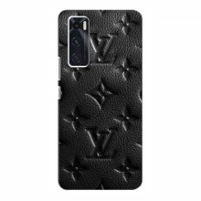 Текстурный Чехол Louis Vuitton для Виво В20 се Черный - купить на Floy.com.ua