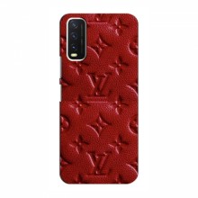 Текстурный Чехол Louis Vuitton для Виво у20