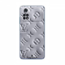Текстурный Чехол Louis Vuitton для Поко М4 Про 4G Белый - купить на Floy.com.ua