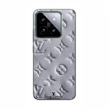 Текстурный Чехол Louis Vuitton для Сяоми 14 Про Белый - купить на Floy.com.ua