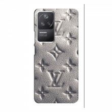 Текстурный Чехол Louis Vuitton для Поко Ф4 (5G) Бежевый - купить на Floy.com.ua