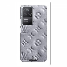 Текстурный Чехол Louis Vuitton для Поко Ф4 (5G) Белый - купить на Floy.com.ua