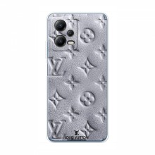 Текстурный Чехол Louis Vuitton для Поко Х5 (5Джи) Белый - купить на Floy.com.ua