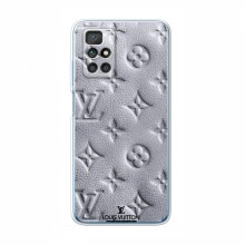 Текстурный Чехол Louis Vuitton для Редми 10 Белый - купить на Floy.com.ua