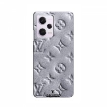Текстурный Чехол Louis Vuitton для Редми Ноут 12 Про (5G) Белый - купить на Floy.com.ua