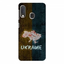 Украинские Чехлы для Samsung Galaxy A20e - с картинкой УПА (AlphaPrint) UKRAINE - купить на Floy.com.ua
