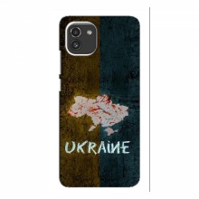 Украинские Чехлы для Самсунг А03 - с картинкой УПА (AlphaPrint) UKRAINE - купить на Floy.com.ua