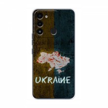 Украинские Чехлы для Техно Спарк 8 - с картинкой УПА (AlphaPrint) UKRAINE - купить на Floy.com.ua
