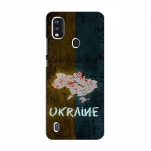 Украинские Чехлы для ЗТЕ Блейд А51 - с картинкой УПА (AlphaPrint) UKRAINE - купить на Floy.com.ua