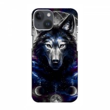 Защитные чехлы для iPhone 15 Plus (AlphaPrint) с печатью (ХИТ продаж) Ловец снов-Волк - купить на Floy.com.ua