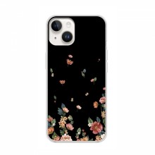 Защитные чехлы для iPhone 16 (AlphaPrint) с печатью (ХИТ продаж) Цветочки - купить на Floy.com.ua