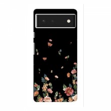 Защитные чехлы для Google Pixel 6 Pro (AlphaPrint) с печатью (ХИТ продаж) Цветочки - купить на Floy.com.ua