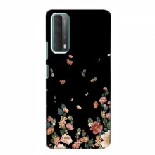 Защитные чехлы для Huawei P Smart 2021 (AlphaPrint) с печатью (ХИТ продаж) Цветочки - купить на Floy.com.ua