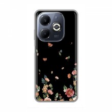 Защитные чехлы для Infinix Smart 8 Plus (AlphaPrint) с печатью (ХИТ продаж) Цветочки - купить на Floy.com.ua