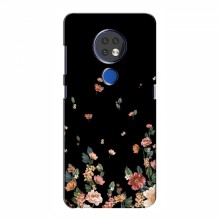 Защитные чехлы для Nokia 6.2 (2019) (AlphaPrint) с печатью (ХИТ продаж) Цветочки - купить на Floy.com.ua