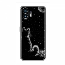 Защитные чехлы для Nothing Nothing Phone 2 (AlphaPrint) с печатью (ХИТ продаж) Арт-Кот - купить на Floy.com.ua