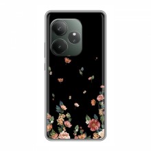 Защитные чехлы для RealMe GT 6 (AlphaPrint) с печатью (ХИТ продаж) Цветочки - купить на Floy.com.ua