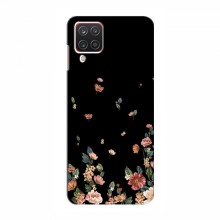 Защитные чехлы для Samsung Galaxy A12 (2021) (AlphaPrint) с печатью (ХИТ продаж) Цветочки - купить на Floy.com.ua