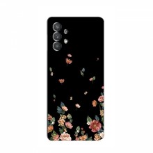 Защитные чехлы для Samsung Galaxy A32 (AlphaPrint) с печатью (ХИТ продаж) Цветочки - купить на Floy.com.ua