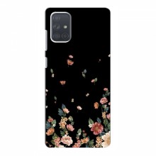 Защитные чехлы для Samsung Galaxy A71 (A715) (AlphaPrint) с печатью (ХИТ продаж) Цветочки - купить на Floy.com.ua