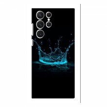 Защитные чехлы для Samsung Galaxy S22 Ultra (AlphaPrint) с печатью (ХИТ продаж) Корона из капли - купить на Floy.com.ua